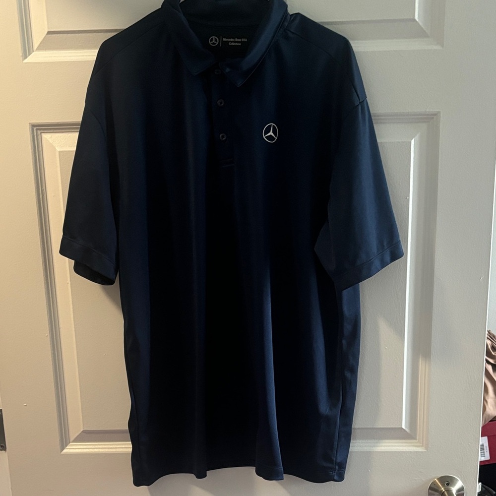 Mercedes-Benz Navy Polo Shirt